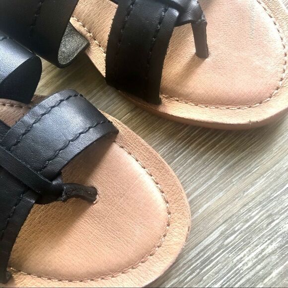 Caslon Mateo black slide sandal 7 - Picture 9 of 11